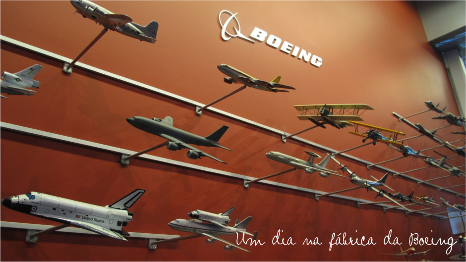 Um dia na fábrica da Boeing