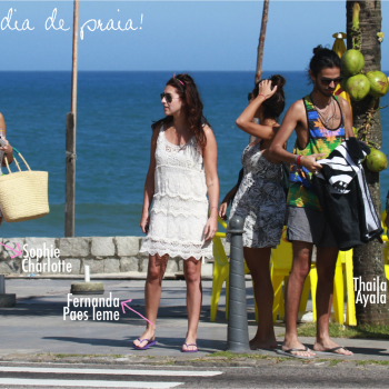 O look praia das famosas!