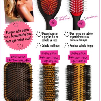 Guia da escova de cabelo certa!