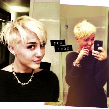 O novo corte da Miley Cyrus!