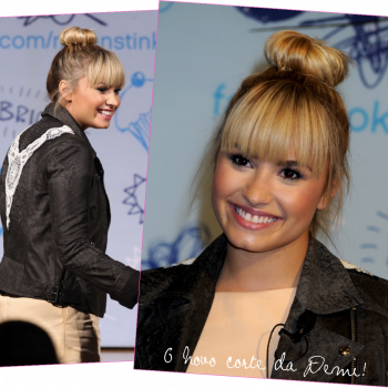 O novo cabelo da Demi Lovato