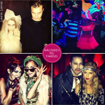 O Halloween dos famosos!