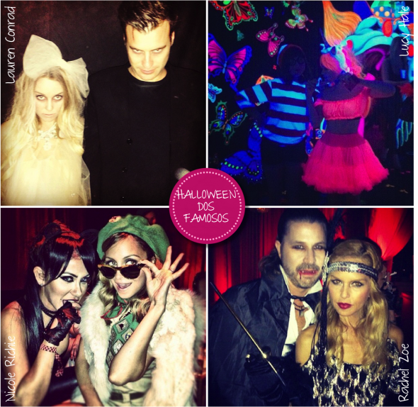 O Halloween dos famosos!