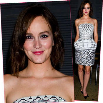 O novo corte de cabelo da Leighton Meester