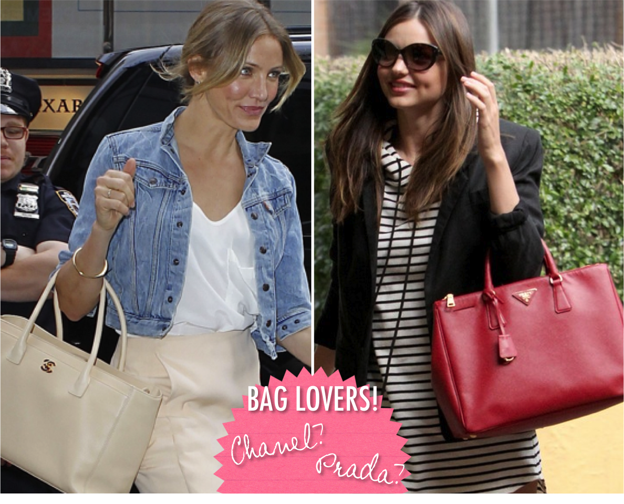 Chanel versus Prada! - Fashionismo Chanel versus Prada! - Fashionismo
