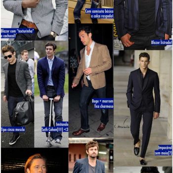 10 maneiras de usar blazer (para eles!)