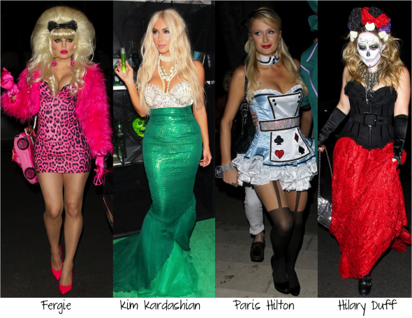 O Halloween dos famosos!