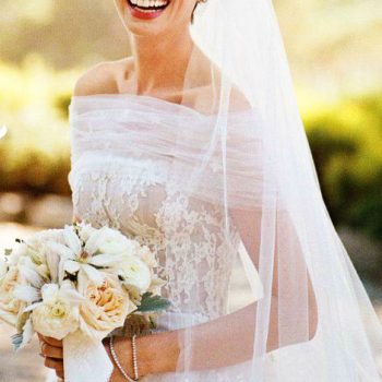 O vestido de noiva da Anne Hathaway