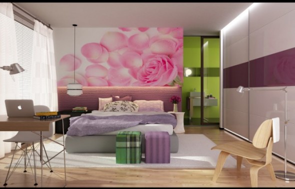 modern-girly-bedroom-with-sliding-panel-closets-665x427