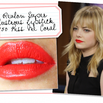 O batom laranja da Emma Stone!