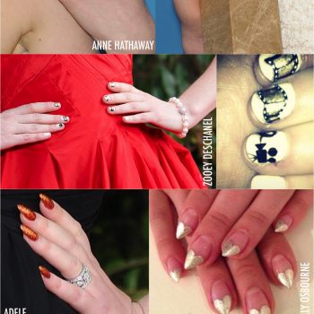 Nail Art no Golden Globe 2013