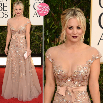 Golden Globe 2013: Kaley Cuoco