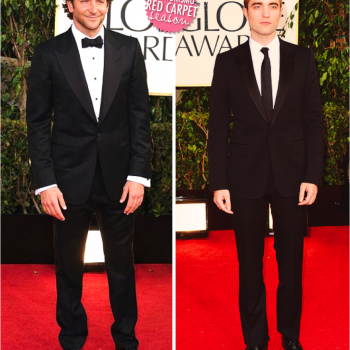 Golden Globe 2013: Bradley Cooper e Robert pattinson