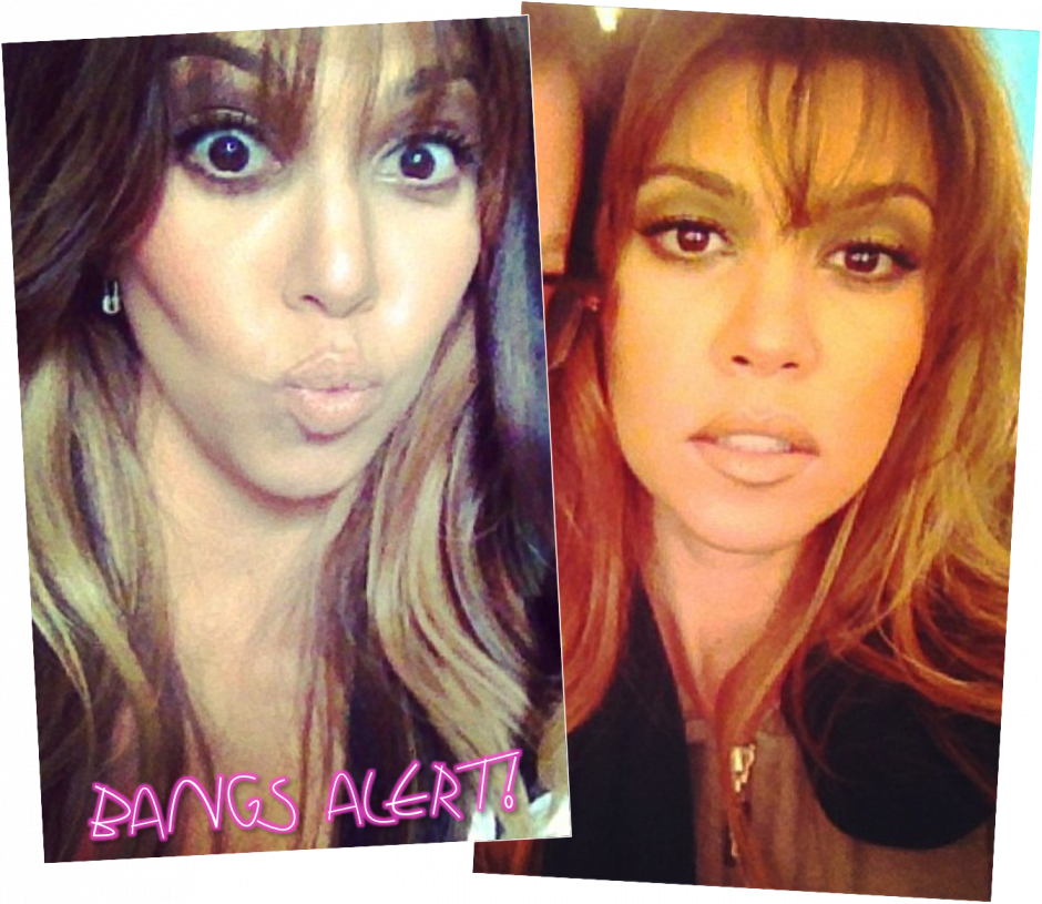A franja da Kardashian!