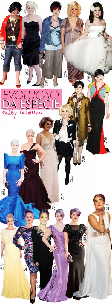 Evolução da espécie: Kelly Osbourne