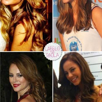 O cabelo vida da Paolla Oliveira!