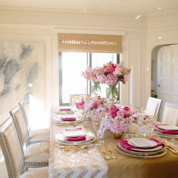Mesa decorada