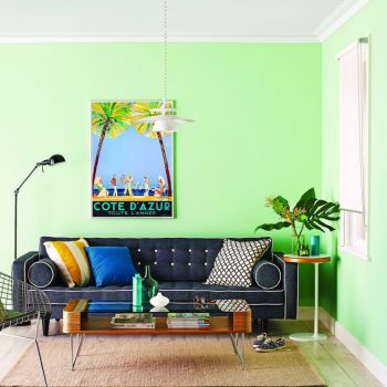 Parede verde na decoração!