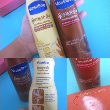 Review:  Spray & Go, novo hidratante da Vaseline!