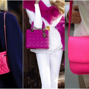 Trend alert: bolsa rosa!