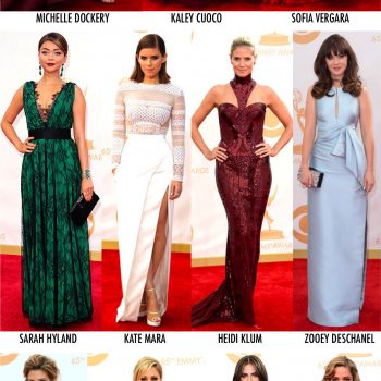 Os looks do Emmy 2013