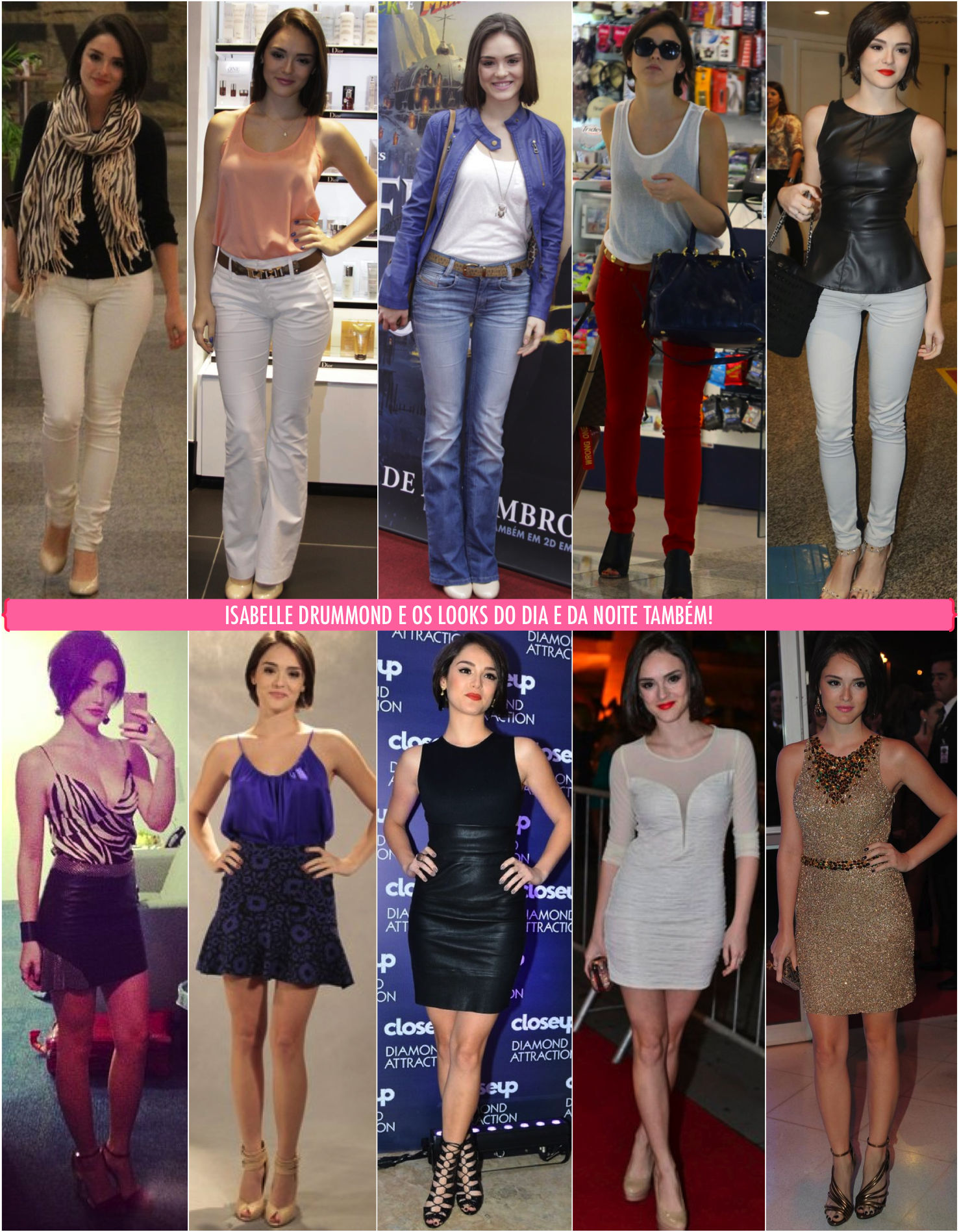 ISA E OS LOOKS