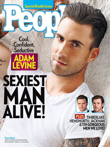 Adam Levine, o homem mais sexy do mundo (de 2013)!