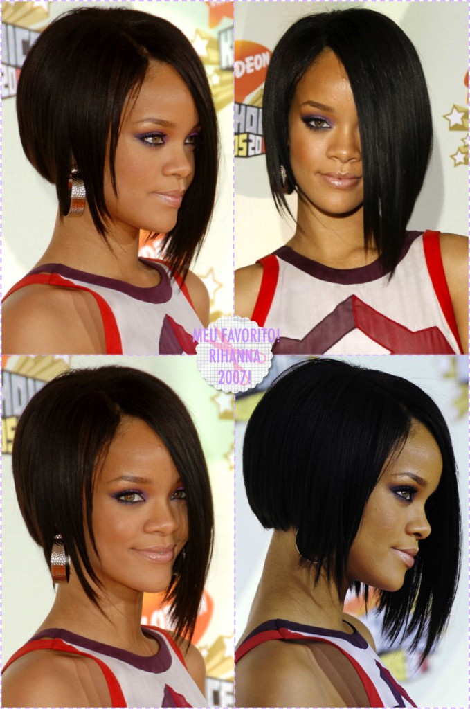 cabelo curto rihanna