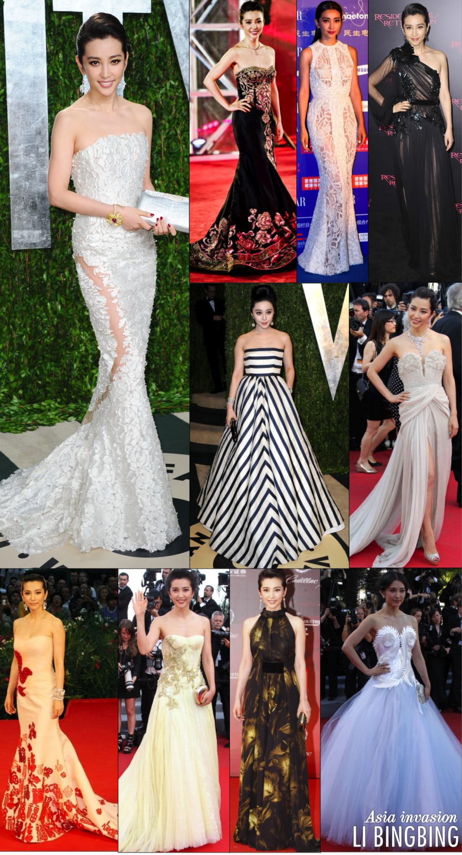 Invasão asiática no red carpet