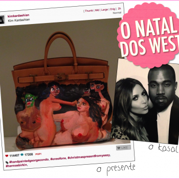Presente de Natal da Kim Kardashian