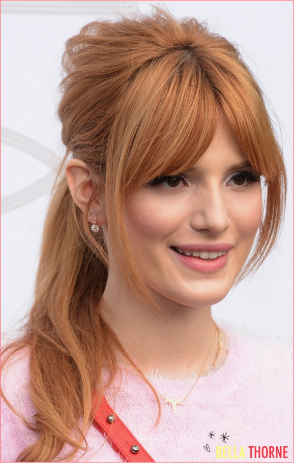 3 bella thorne ponytail