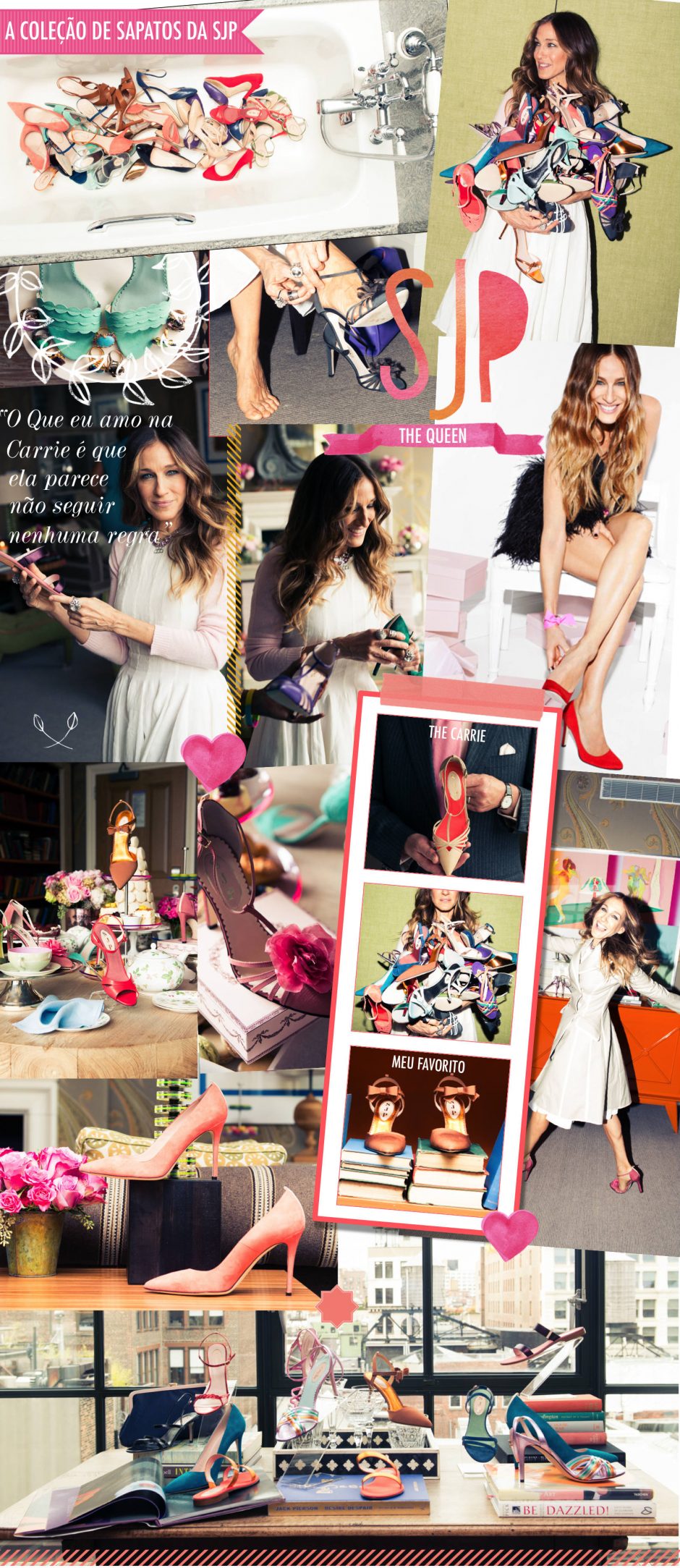 Tudo sobre a coleção de sapatos da Sarah Jessica Parker