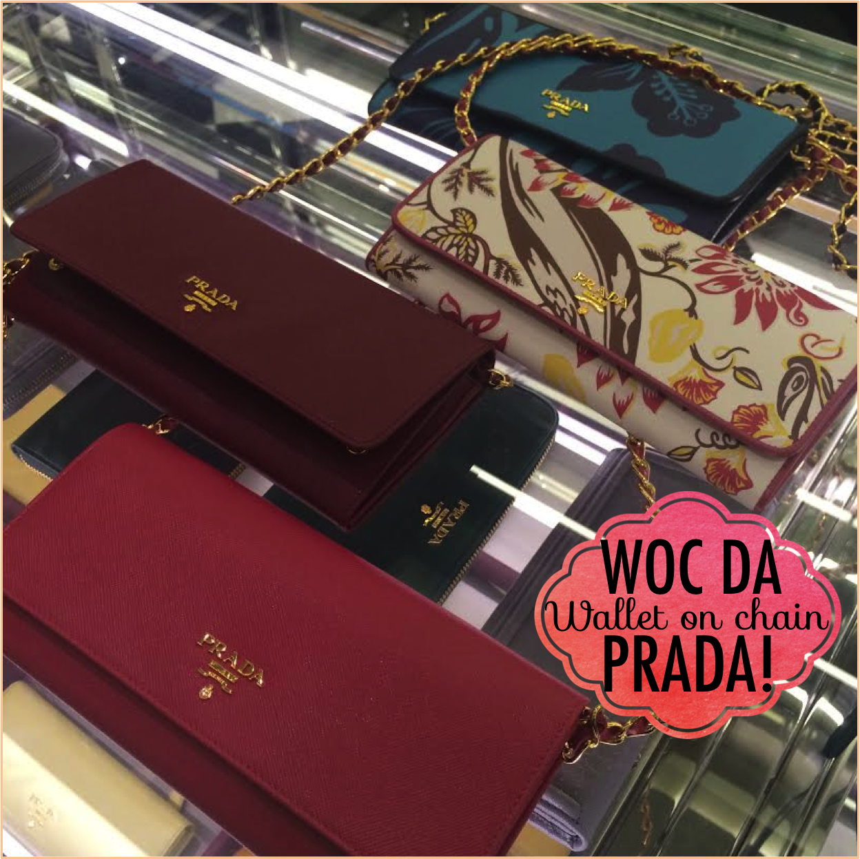 preço bolsa prada village mall wallet