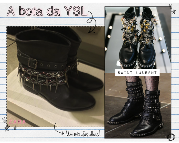 botas pretas zara