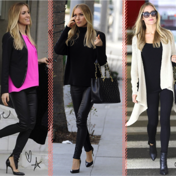Estilo de grávida que funciona para todas com Kristin Cavallari!