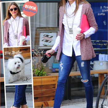 LDC: Olivia Palermo e um look pra trabalhar!