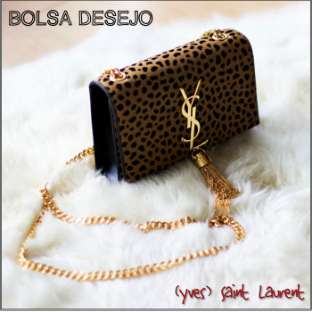 Bolsa desejo: Cassandre de Yves Saint Laurent!