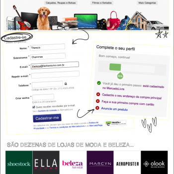 É tempo de moda no MercadoLivre