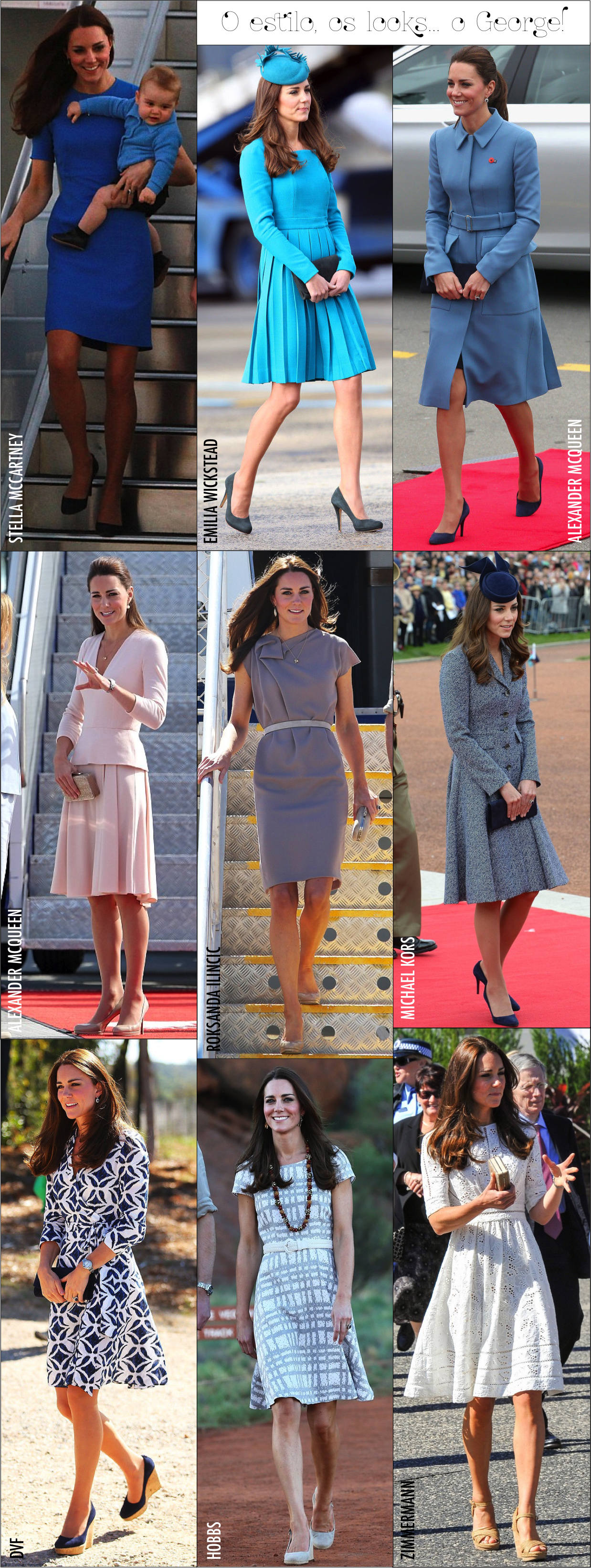 kate middleton looks roupas 2