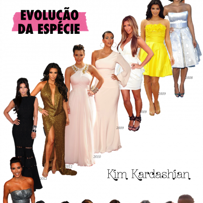 Evolução da Espécie: Kim Kardashian