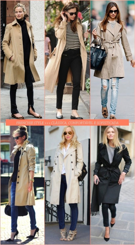 25 maneiras de usar Trench Coat!