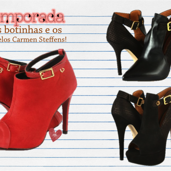 Inverno chegou, vai de botinha!