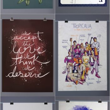 Os posters da Chico Rei