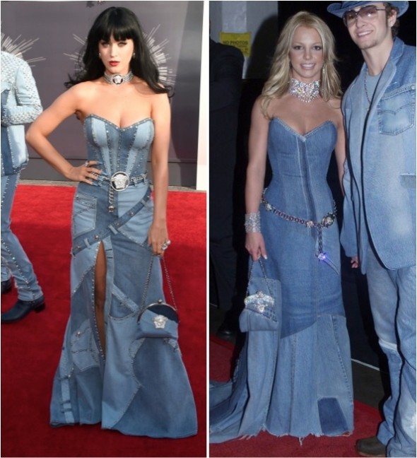 KATY-PERRY-BEYONCE-VMA-DENIM-JEANS