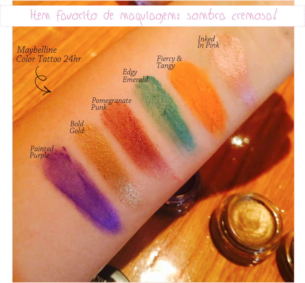 color tattoo maybelline sombra cremosa