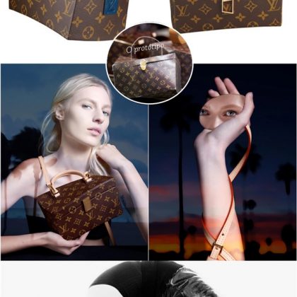 Celebrando o monograma da Louis Vuitton