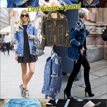 Transformando a jaqueta jeans!