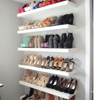 20 ideias pra organizar seus sapatos!