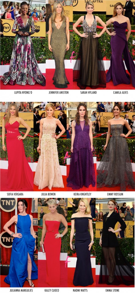 OS LOOKS DO SAG AWARDS 2015!