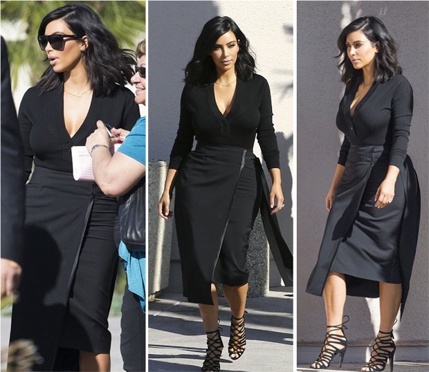 KIM KARDASHIAN LONG BOB